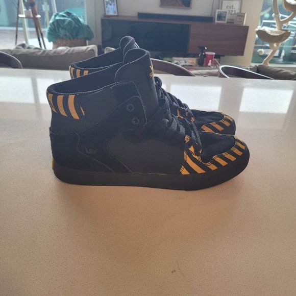 Limited Edition Supra Vaiders - Black and Yellow - Picture 1 of 5
